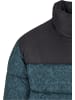 Urban Classics Urban Classics Herren AOP Retro Puffer Jacket in bottlegreen damast aop