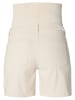 Supermom Umstandsshorts Jeans Hurlock in Bone White