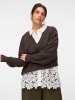 Vero Moda Strickpullover in Chocolate Torte