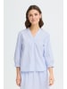 Fransa Hemd langarm FRZANE Loose fit in HYDRANGEA STRIPE