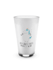 Mr. & Mrs. Panda Glas Einhorn Fitness mit Spruch in Transparent