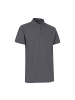 GEYSER Polo Shirt functional in Silver grey