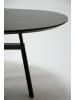 ebuy24 Esstisch Cross Schwarz 112 x 220 cm