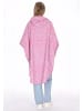 Schmuddelwedda Women Coat in aqua pink leo