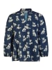 Rabe Bluse in Dunkelblau