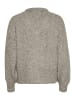 Kaffe Strickpullover KAtrina Loose fit in Elephant Skin Melange