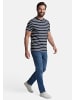 Salzhaut Shirt DIEK - RINGEL in Navy Offwhite