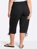 sheego Capri-Hose in schwarz