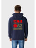 OLDSKULL Sweatjacke Retro Japan Island in Navy