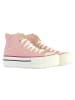 Victoria Hohe Schnürsneaker Rose