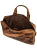 Greenburry Aktentasche Vintage Businessmappe Small in Sattelbraun