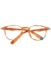 Web Männer Optische Fassungen Rund Orange