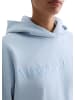 Marc O'Polo Logo-Kapuzensweatshirt relaxed in Soft Sea