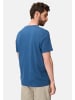Camel Active T-Shirt mit reflektierenden Details in Indigoblau