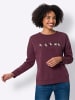 Heine Sweatshirt in burgund