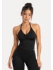 Crop Top Malena in Schwarz