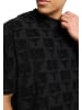 Carlo Colucci T-Shirt Ebnicher in Schwarz