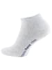 Vincenzo Rosso 12 Paar Sneaker Socken in Grau