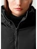 Alba Moda Modische Steppjacke mit Gürteltasche in schwarz