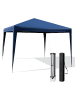 COSTWAY 3x3m Pop-Up Pavillon in Blau