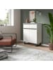 ebuy24 Sideboard Tomasa Weiß 80 x 36 cm