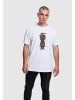 Mister Tee Mister Tee Herren LA Sketch Tee in white