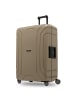 Redolz Essentials 15 4-Rollen Trolley 75 cm mit Dreipunkt-Verschluss in cool beige