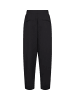 soyaconcept SC-SIHAM 103 knöchellange Hose mit Plisseedetails in Schwarz