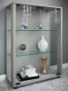 VCM  Glas Stand Vitrine Sammelvitrine Sintalo in Silber