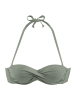 S. Oliver Bandeau-Bikini-Top in oliv