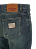 Dolce & Gabbana Blau Baumwolle Straight-Leg Jeans