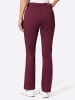 WITT WEIDEN 5-Pocket-Jeans in bordeaux