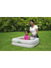 Bestway Baby Planschbecken Scrub-A-Dub 86x86x25cm in grau