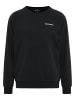 TUFFSKULL Herren Sweatshirt Mit Rundhals in Schwarz