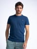 Petrol Industries T-Shirt mit Logo Seashine in Blau