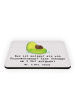 Mr. & Mrs. Panda Magnet Mutige Hebamme mit Spruch in Grau Pastell