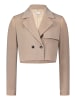 Vera Mont Blazer-Jacke im Glitzer-Look in Cream/Silver