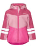 Playshoes Regen-Jacke 3-in-1 in beere/pink