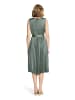 BETTY & CO Chiffonkleid mit Plissee in Mint