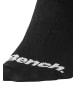 Bench Sportsocken in 12x schwarz