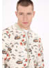MO Men Jacket in offwhite multicolor