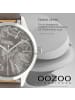Oozoo Analog-Armbanduhr Oozoo Timepieces taupe, braun groß (ca. 45mm)