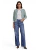 Zero  Strick-Cardigan langarm in Silver Blue Melange