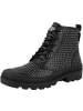 Palladium Schnürboots Pampa Avenue Hi Zip Stud in schwarz