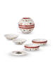Villeroy & Boch La Petit Boule Dinner-Set Toy's Delight weiß-rot in weiß-rot