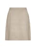 SAINT TROPEZ Rock MilaSZ Gerade Passform in Plaza Taupe Melange