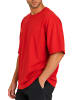 Reichstadt Herren Regular Fit T-Shirt Shoulder Drop in Red