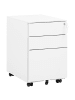 Beliani Büroschrank CAMI in Weiß - (W) 39 x (H) 60 x (L) 50 cm