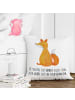 Mr. & Mrs. Panda 40x40 Kissen Einhorn Fuchs mit Spruch in Weiß