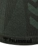 Hummel Hummel Top Hmlclea Yoga Damen Atmungsaktiv Schnelltrocknend Nahtlosen in CLIMBING IVY/BEETLE MELANGE